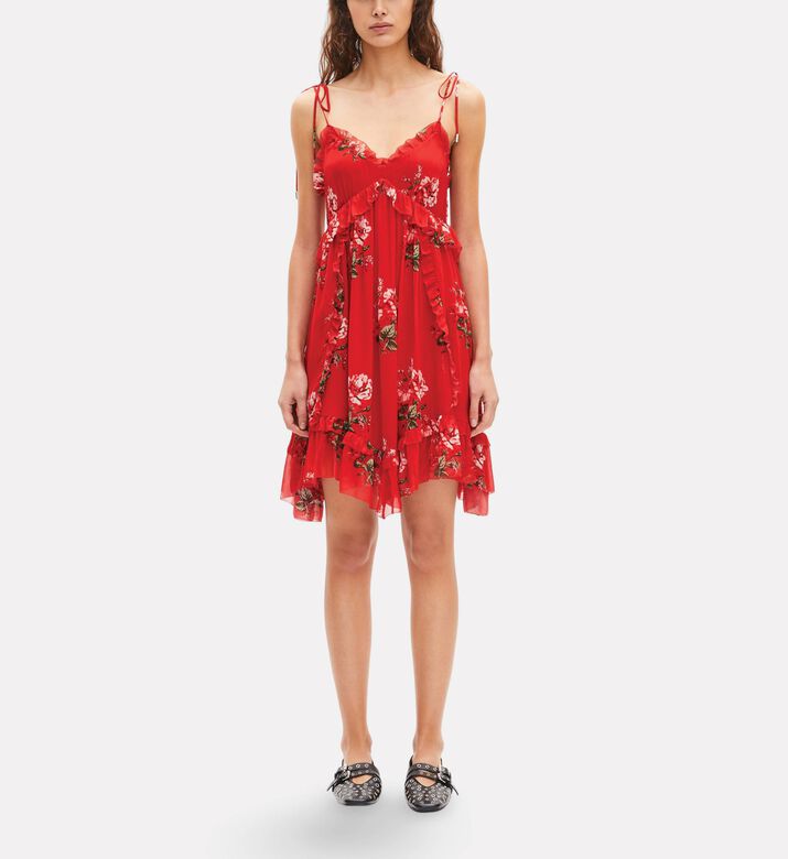 The Kooples Dress Evasee, Model View