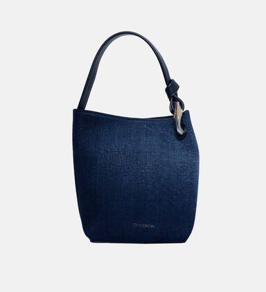 Denim Corner Bucket Bag