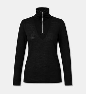 Jil Sander High-neck Long-sleeve Top, Packshot View