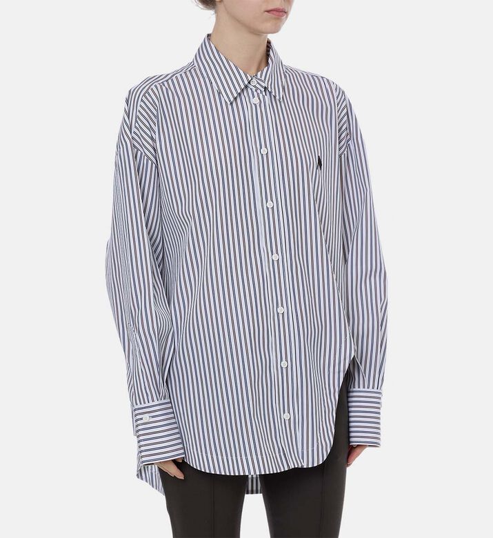 Stripe Pattern Long-sleeve Shirt