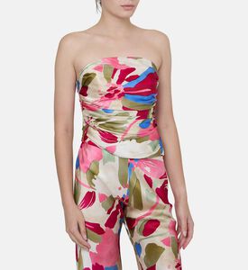 بلوزة كريشا بطبعة أزهار