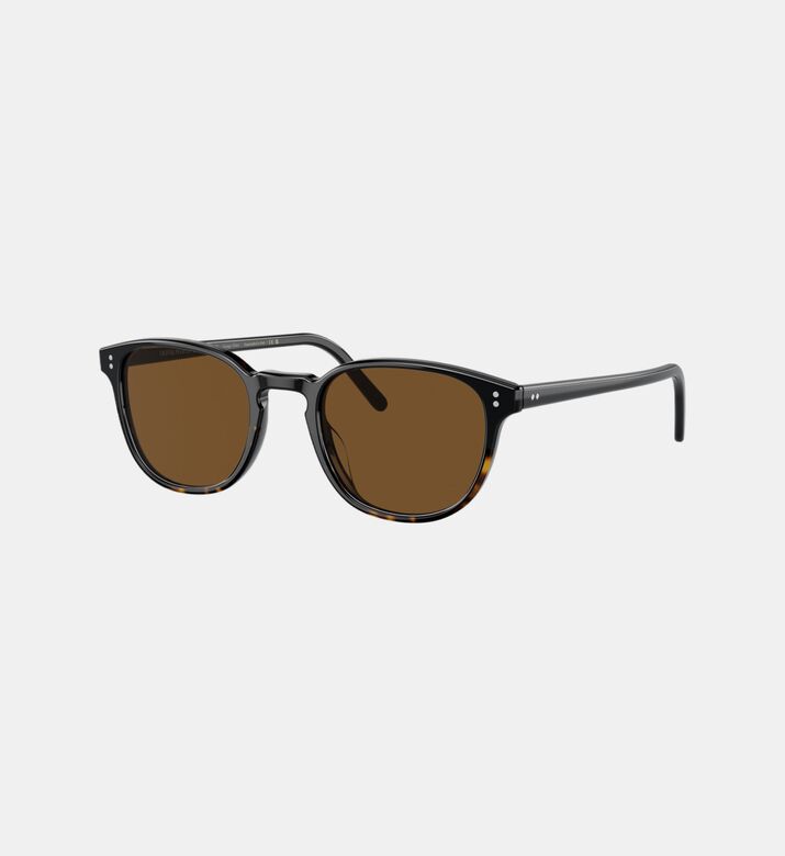 Fairmont Polarized Oval Unisex Sunglasses 49