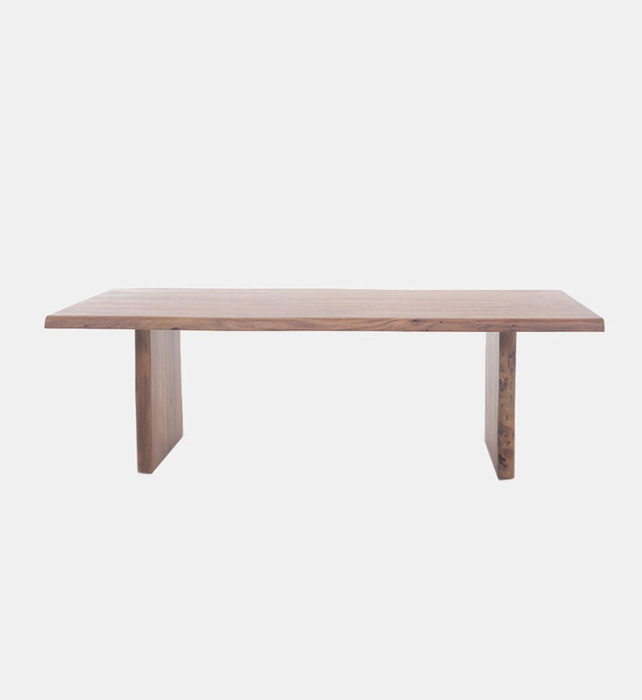 Home Deco and More Ethnic Acacia Wood Dining Table, Packshot View Home Deco and More Ethnic Acacia Wood Dining Table, Packshot View