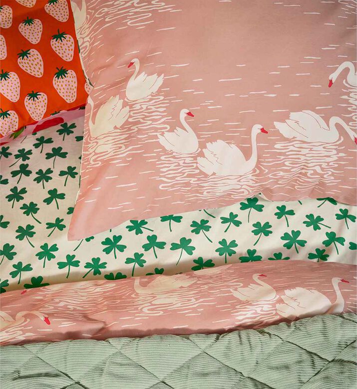 طقم سرير سوان ليك 200 × 220، 60 × 70 سم