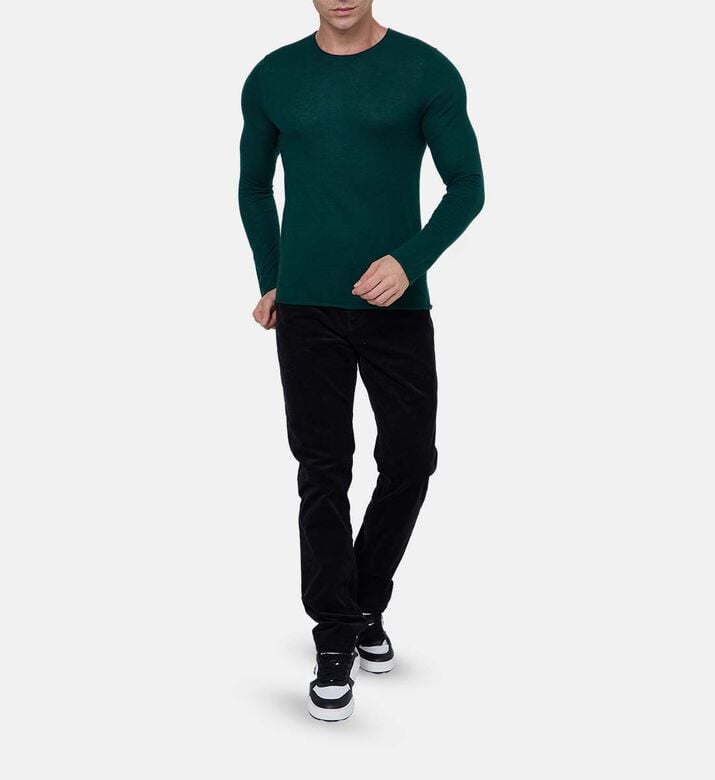 Teiss Cashmere Semi-sheer Sweater