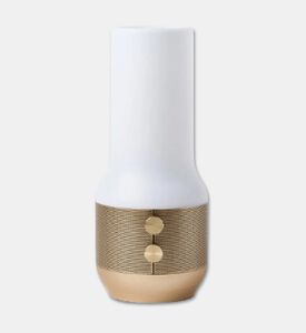 Lexon Design Terrace Led Lamp Speaker, Gold, Packshot View