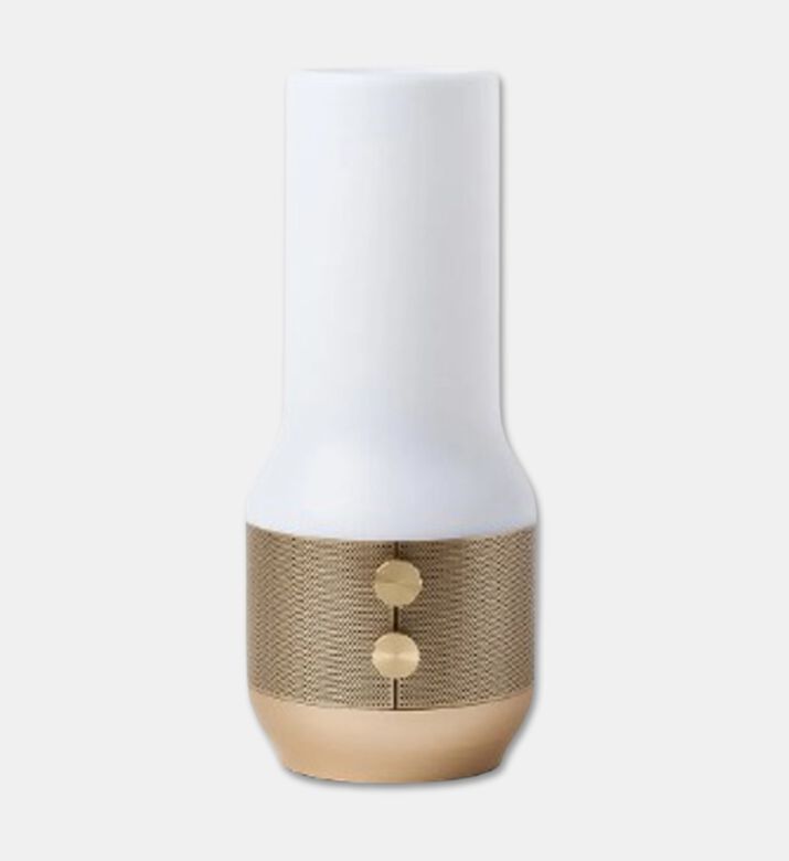 Lexon Design Terrace Led Lamp Speaker, Gold, Packshot View