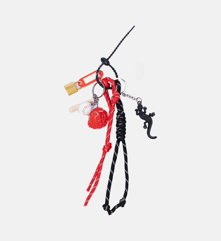 Baseball-themed Bag Charm Set