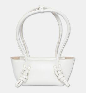 Hereu Mini Elongated Shoulder Bag, Off-white, Packshot View