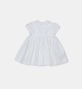 Rhinestones Collared Flared Dress Rhinestones Collared Flared Dress