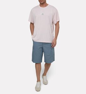 MM6 Cotton Logo-print Crewneck T-shirt, Model View