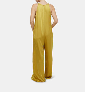 Satin Halter Neck Jumpsuit Satin Halter Neck Jumpsuit