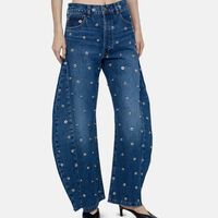 Studded Organic Jeans