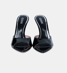 Metallic Open-toe Curved Heels Metallic Open-toe Curved Heels