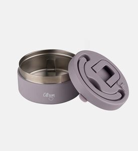 Logo-print Leak-proof Lid Food Jar