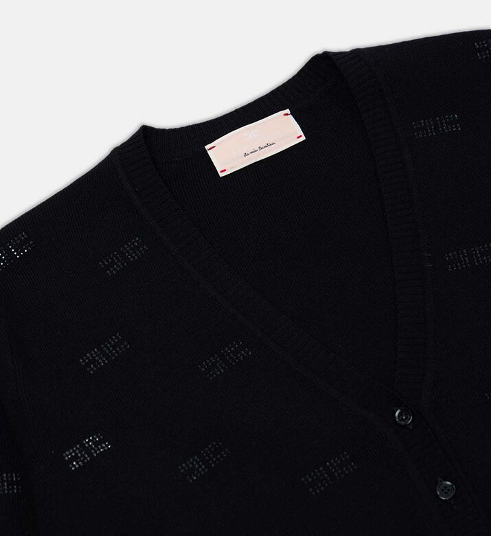 Logo-embellished V-neck Sweater