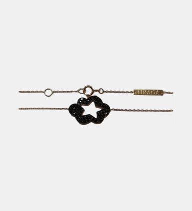 Spinel Gold Star Adjustable Bracelet