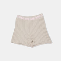 Cotton Logo Waistband Knit Short