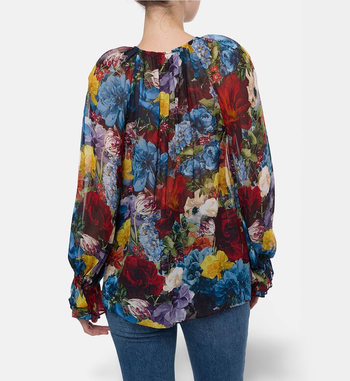 Alice and Olivia Blou Josephine, Model View