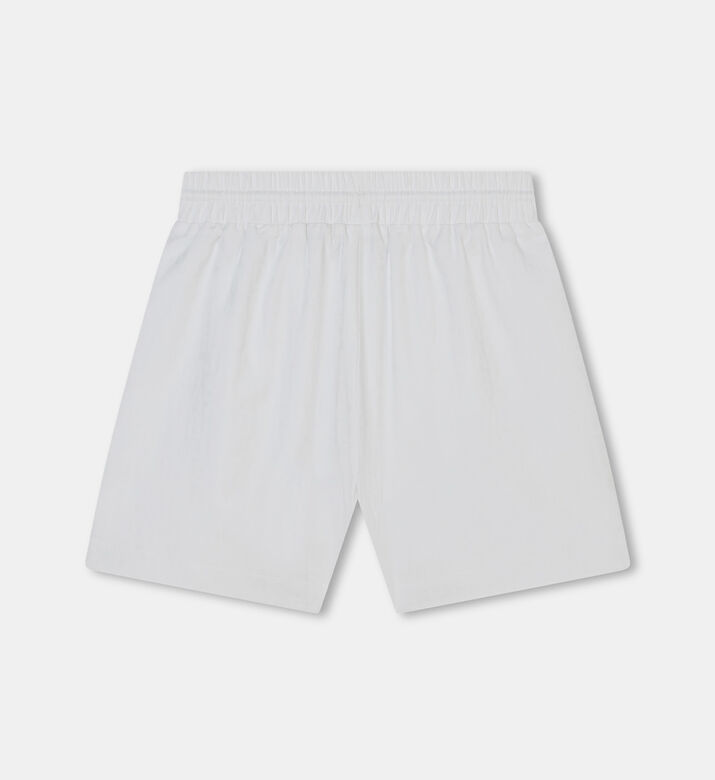 Cotton Poplin Jumbled Logo Shorts Cotton Poplin Jumbled Logo Shorts