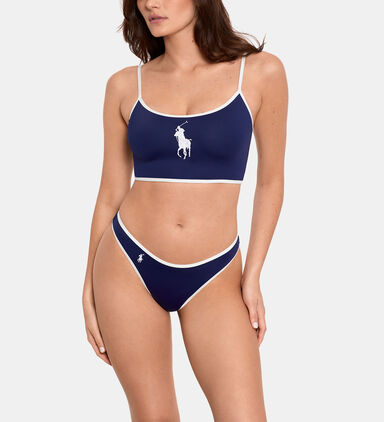 High Leg Scoop Swimsuit Bottom