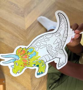 Ara creative Inflatable Coloring Dinos, Packshot View