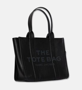 Marc Jacobs The Large Leather Tote Bag, Black, Packshot View