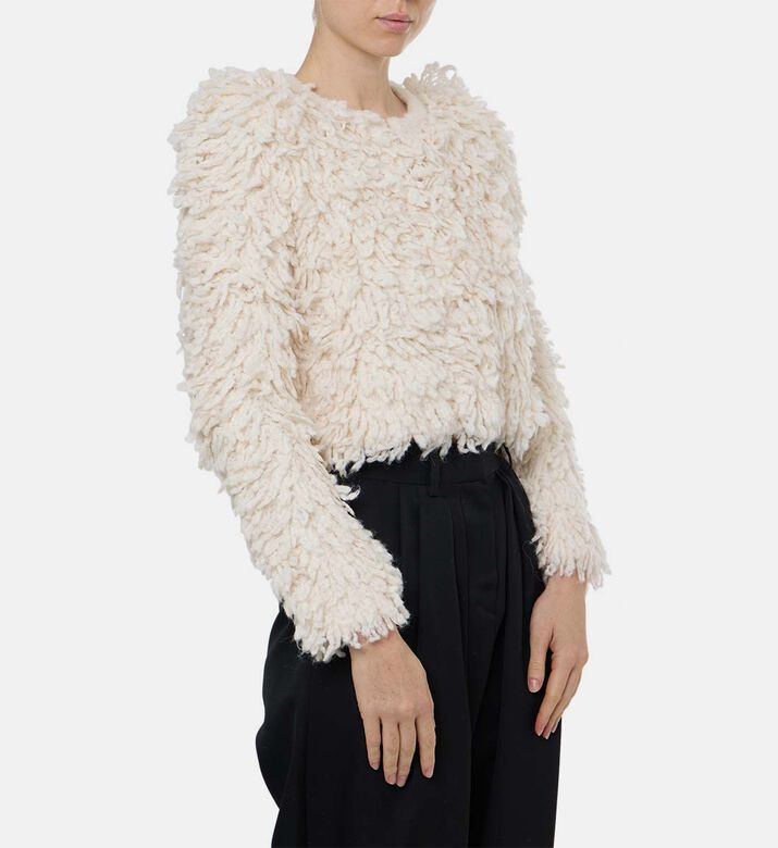 Fedra Fuzzy Textured Jacket