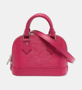 Louis Vuitton Preowned Louis Vuitton Alma Nano Hot Pink Epi Satchel, Packshot View