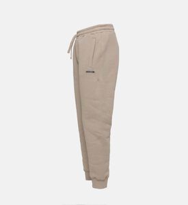 540 Cotton Logo Plaque Jogging Pants