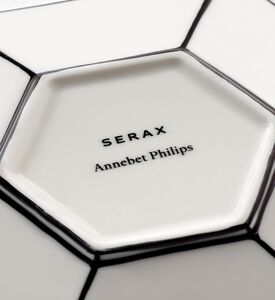 Serax Black-n-white Cappuccino Cup Saucer, Packshot View