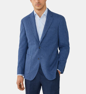 بليزر بمربعات بنقشة هاوندستوث