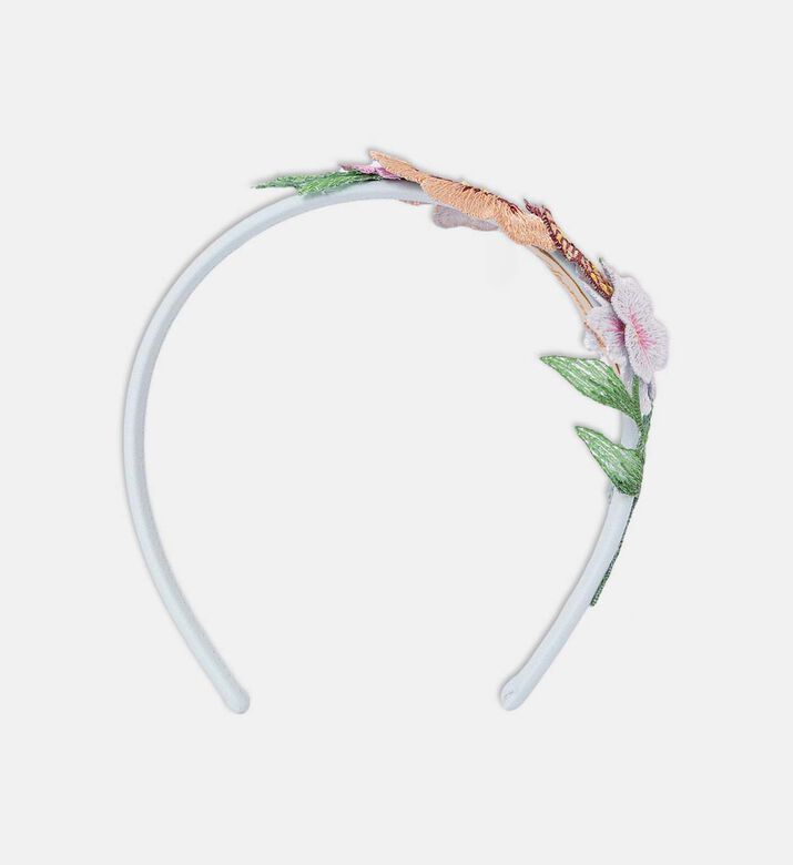 Floral Embroidered Headband