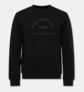 Karl Lagerfeld Crewneck Long-sleeve Sweatshirt, Packshot View