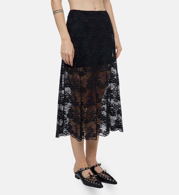 The Kooples Jupe Longue Dentelle, Model View