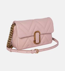 حقيبة كتف جلدية مبطنة