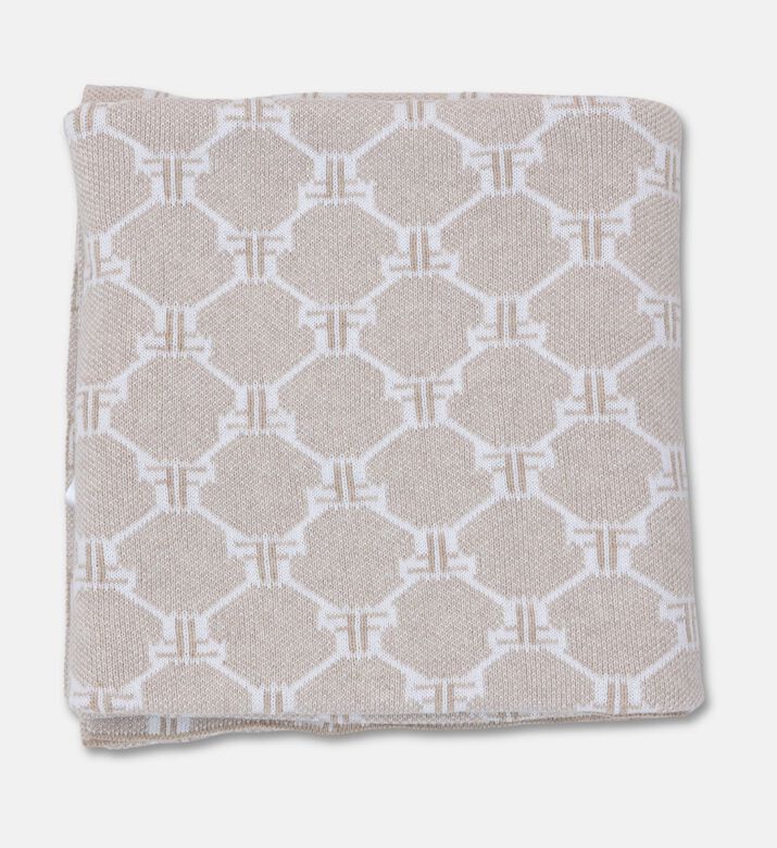 My First Collection Blanket Signature, Beige, Packshot View