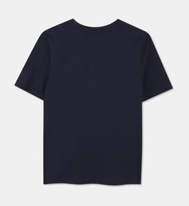 Boss Multi-logo-printed Jersey T-shirt, Navy, 10y, Packshot View