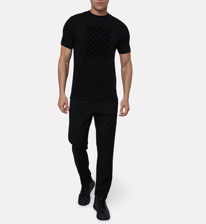 Karl Lagerfeld Jersey Cotton Printed T-shirt, Model View