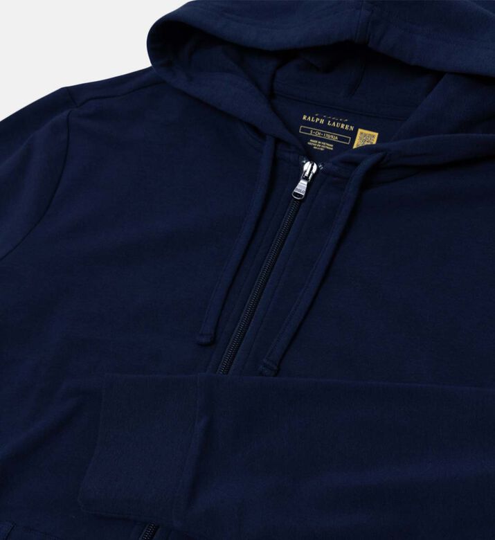 Cotton Full-zip Hooded Jacket Cotton Full-zip Hooded Jacket