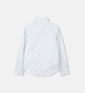Double B-print Long-sleeve Shirt