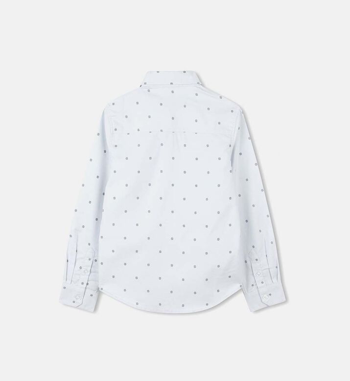 Double B-print Long-sleeve Shirt