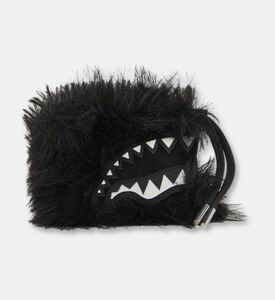 Sprayground Faux-fur Shark-print Wallet, Packshot View