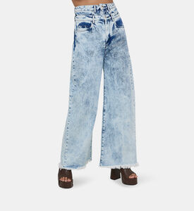 Double-waist Boyfriend Jeans