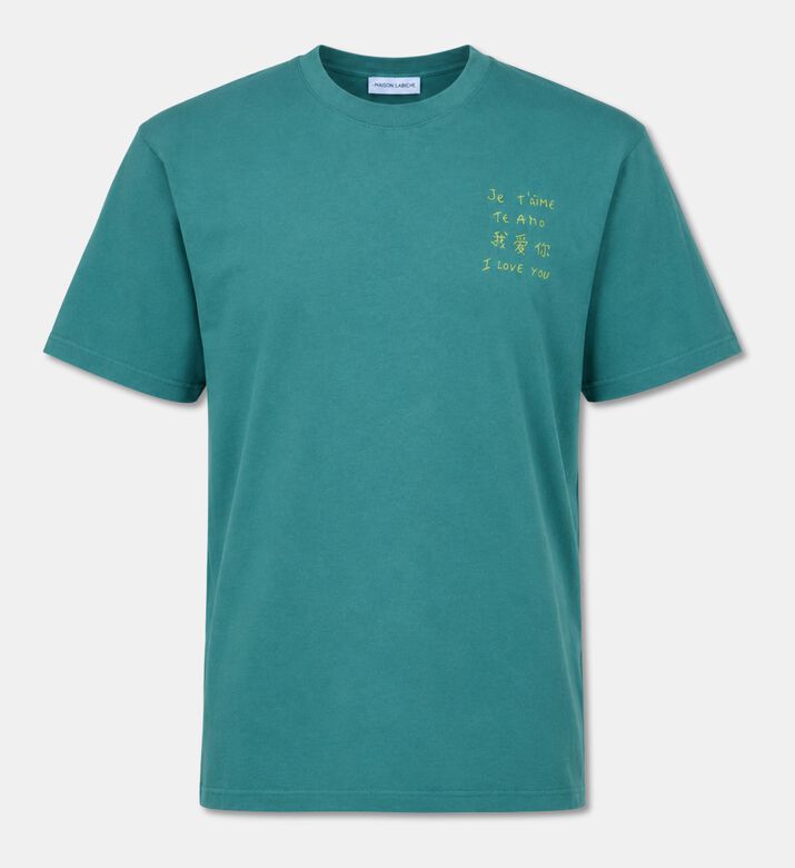 Maison Labiche Embroidered Crewneck T-shirt, Packshot View