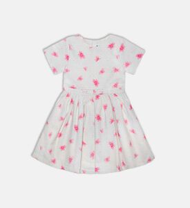 فستان إيرينا للبنات بطبعة