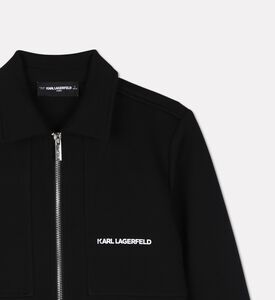 Karl Lagerfeld Zip-front Logo Jacket, Packshot View