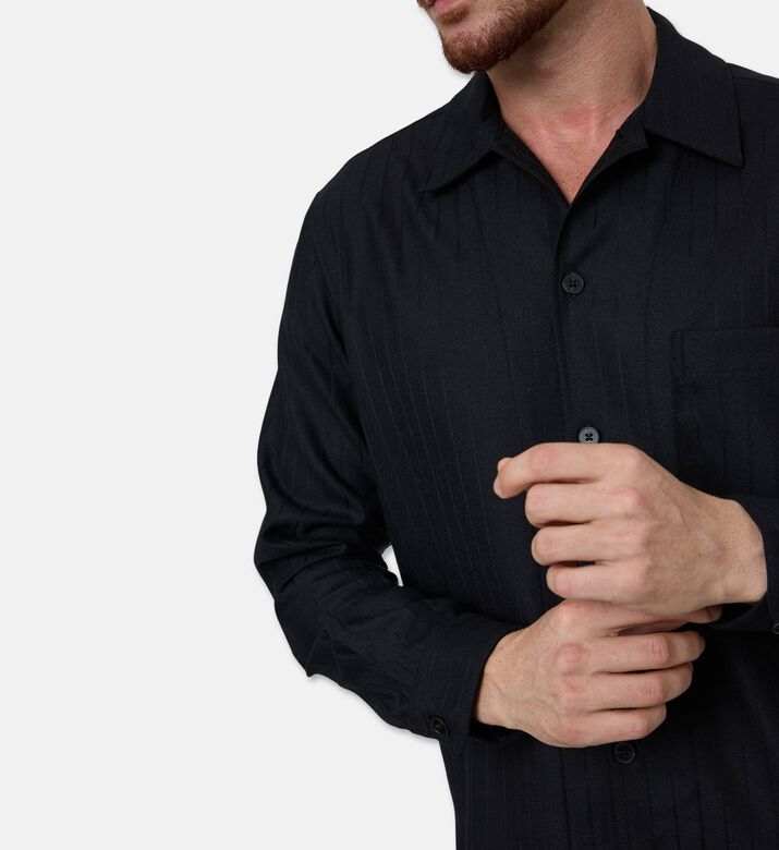 Samsoe Shirt Sadamon, Model View