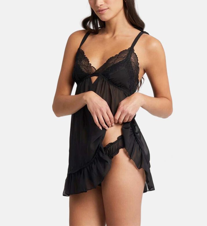 طقم بابيدول بدون أكمام بتفصيل عقدة