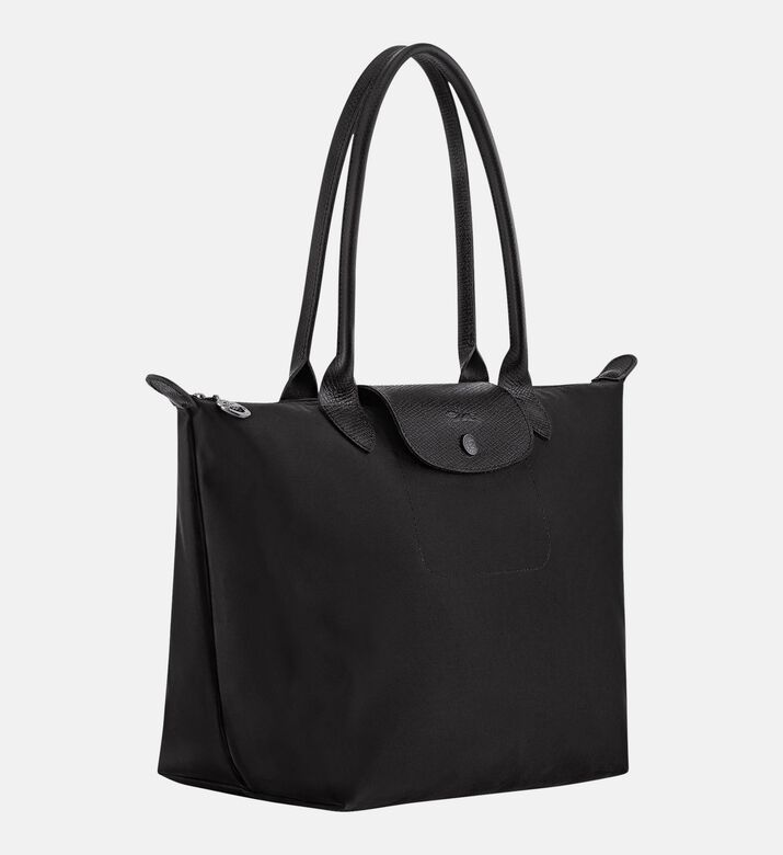 Longchamp Medium Top-handle Tote Bag, Black, Packshot View